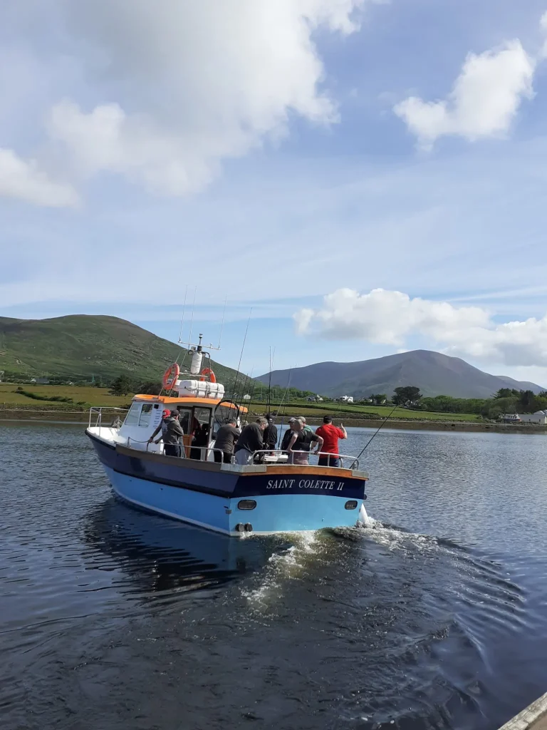 Home Saint Colette II under way on a sunny day